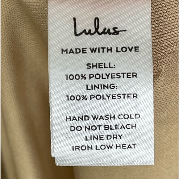 Lulus Champagne Showers Rose Gold Sequin Bodycon Dress NWT - Picture 9 of 9